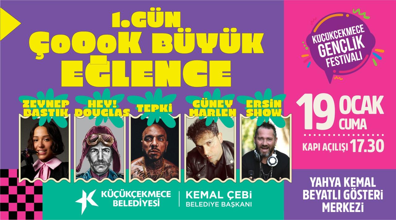 3.GENÇLİK FESTİVALİ’NE GERİ SAYIM BAŞLADI