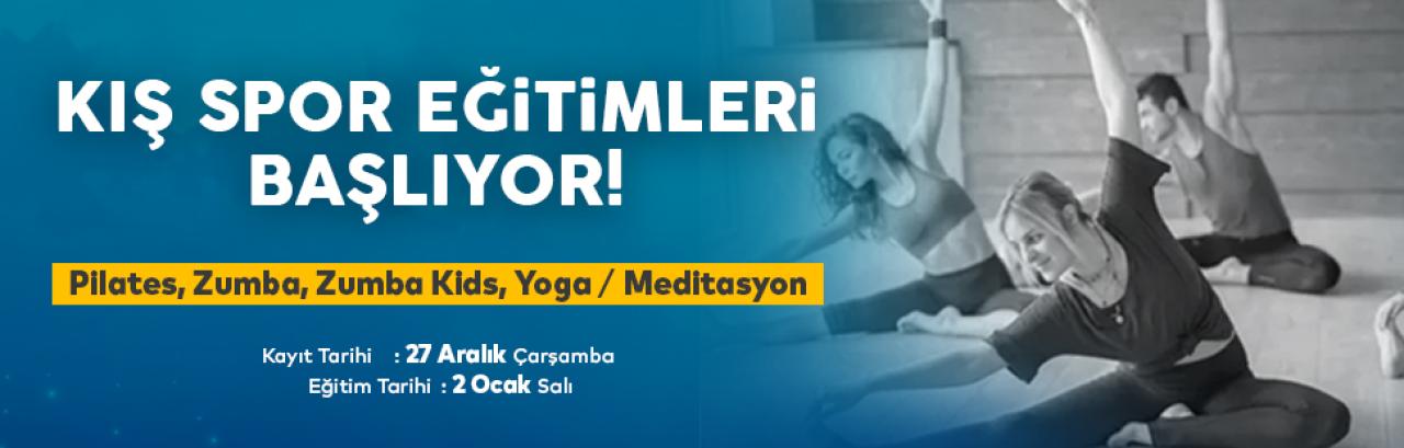KIŞ SPOR OKULLARI YENİ BRANŞLARIYLA SİZLERİ BEKLİYOR