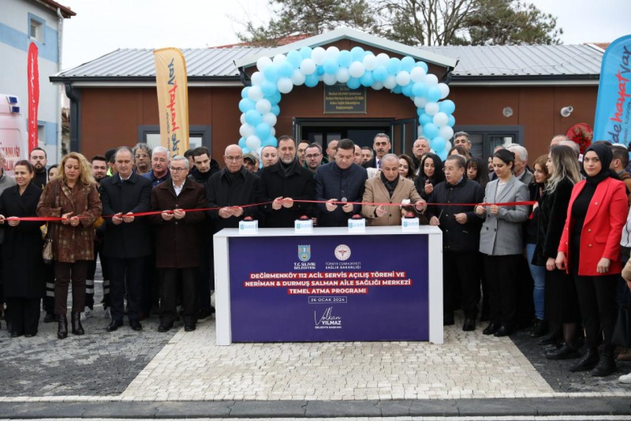 SAĞLIK HİZMETLERİ İÇİN DEĞİRMENKÖY’DE ÇİFTE SEVİNÇ!