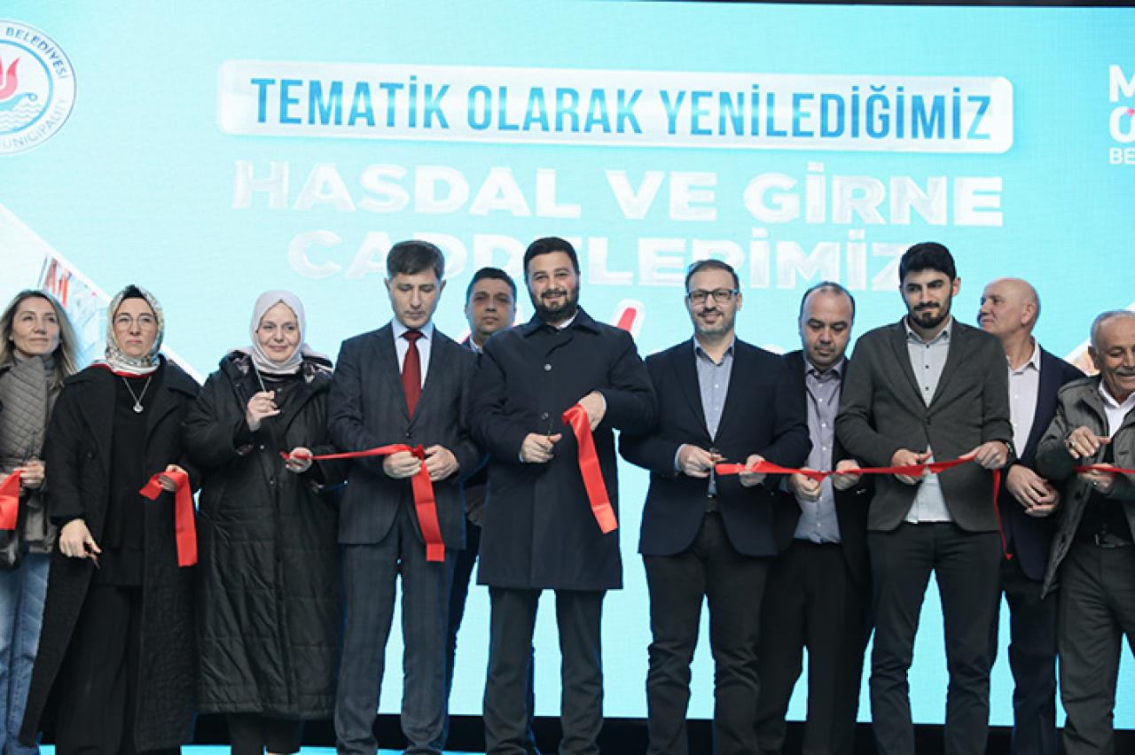 HASDAL VE GİRNE CADDELERİ TEMATİKLEŞTİRİLDİ