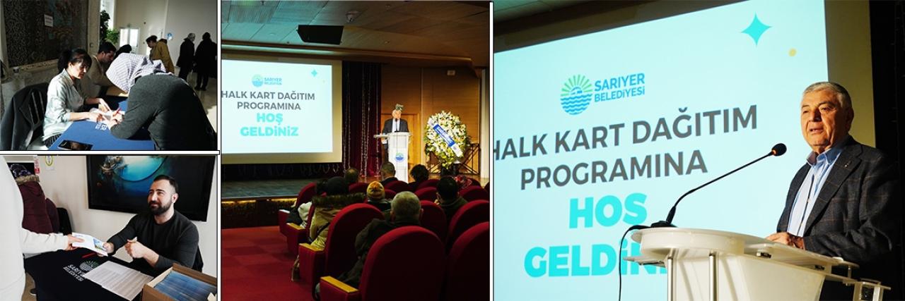 8 BİN 400 KİŞİYE HALK KART