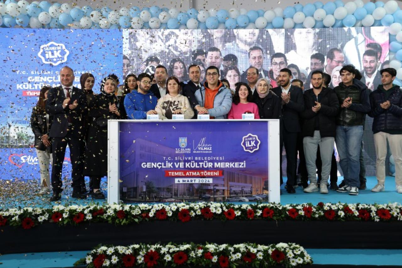 SİLİVRİ’DE BİR HAYAL DAHA GERÇEK OLUYOR! GENÇLİK VE KÜLTÜR MERKEZİNİN TEMELİ ATILDI