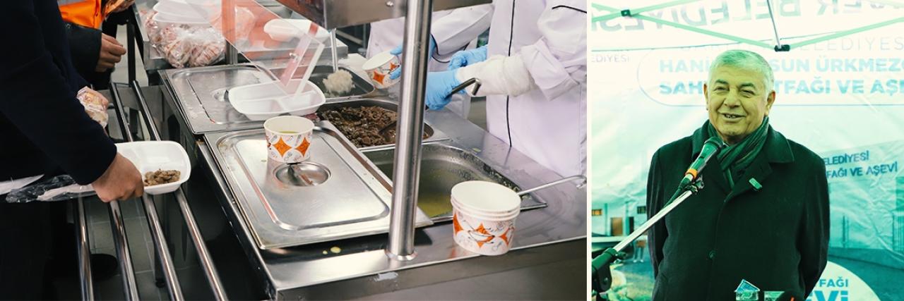 HANİFE FÜSUN ÜRKMEZGİL SAHRA MUTFAĞI VE AŞEVİ AÇILDI