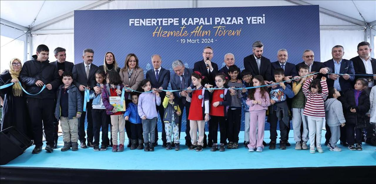 BAŞAKŞEHİR’İN DÖRDÜNCÜ KAPALI PAZARI HİZMETE AÇILDI