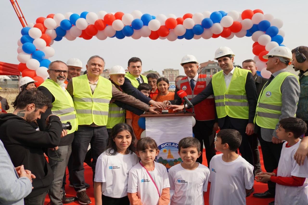 Avcılar’da Dev Tesisin Temeli Atıldı