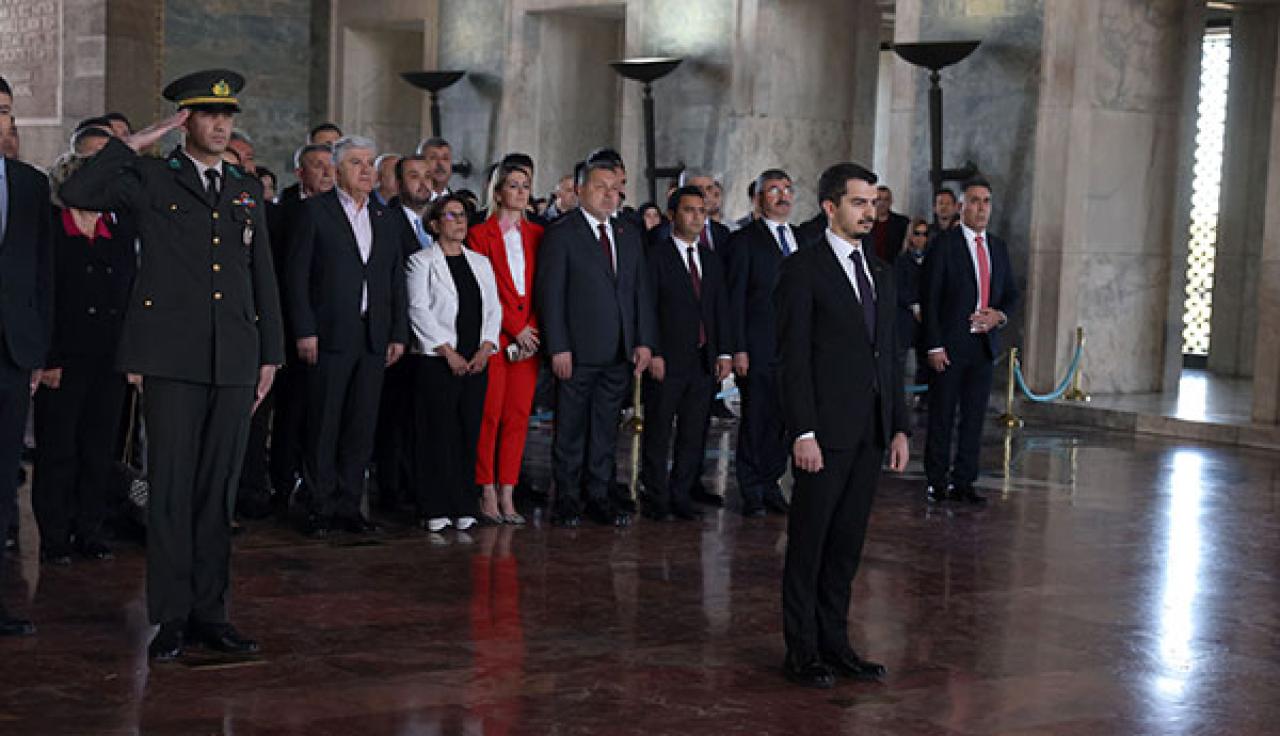 Başkan Güner’in İlk Ziyareti Anıtkabir'e Oldu