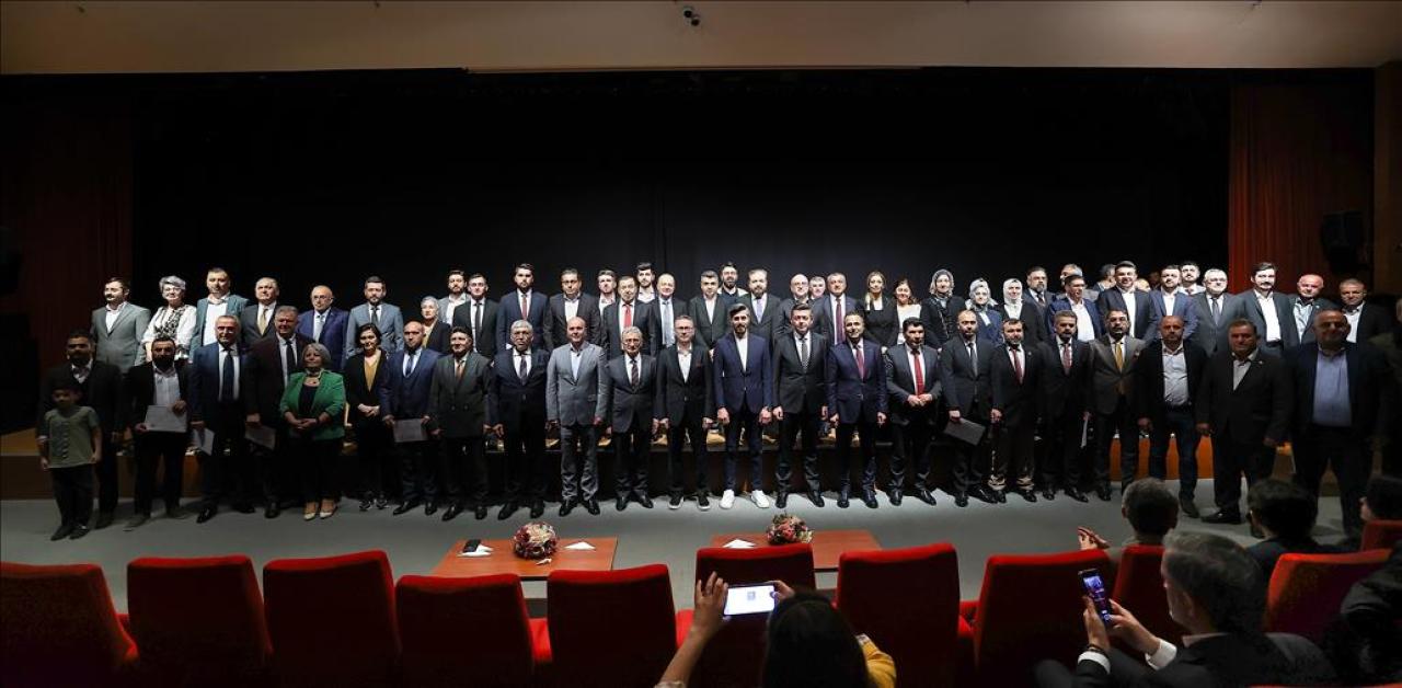 BAŞKAN KARTOĞLU MAZBATASINI ALDI