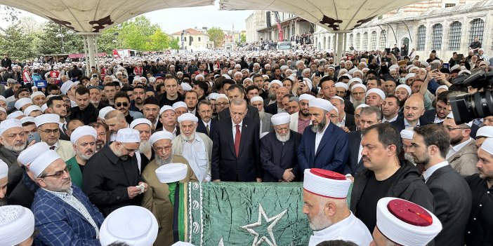 ERDOĞAN,  HASAN KILIÇ’IN CENAZE TÖRENİNE KATILDI
