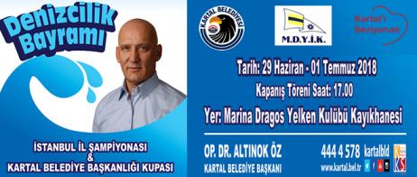 KARTAL’DA DENİZCİLİK VE KABOTAJ BAYRAMI YELKEN YARIŞLARIYLA KUTLANACAK