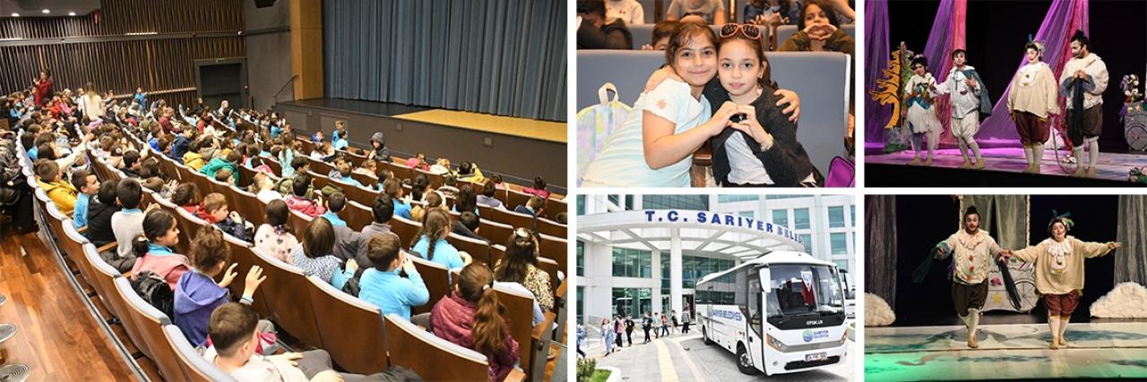 ÇOCUKLAR SARIYERDE SANATLA BÜYÜYOR