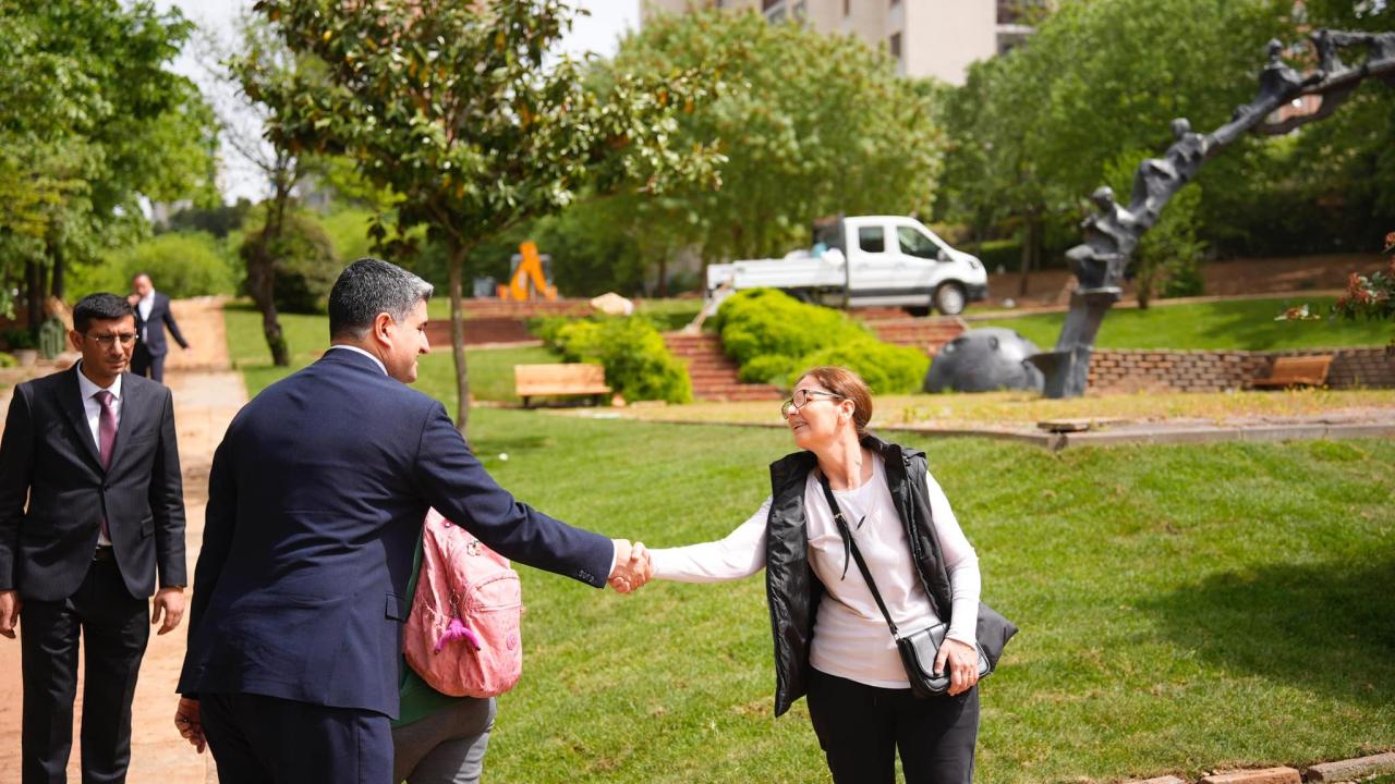 BAŞKAN ADIGÜZEL SAHA DENETİMLERİNİ ARALIKSIZ SÜRDÜRÜYOR