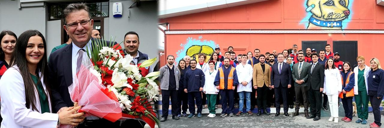 BAŞKAN AKSU MESLEKTAŞLARININ GÜNÜNÜ KUTLADI