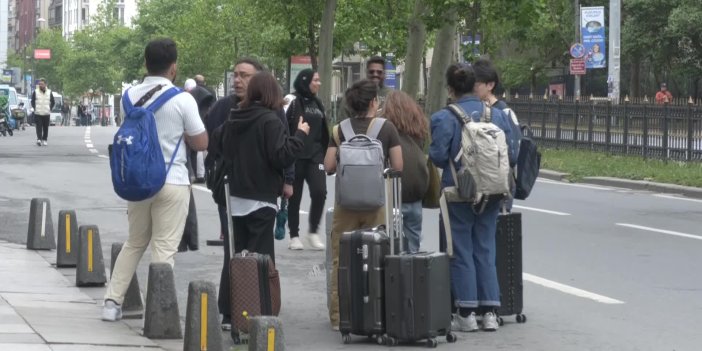 TURİSTLER, HAVALİMANLARINA ULAŞMAKTA ZORLANDI