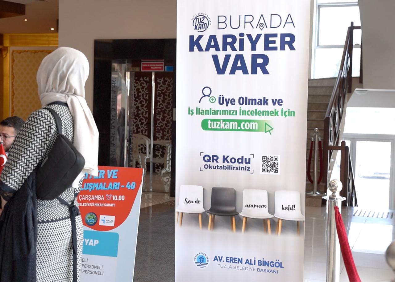 'Tuzla Kariyer ve İstihdam Buluşmaları’nın 40’ıncısı yoğun katılımla gerçekleşti