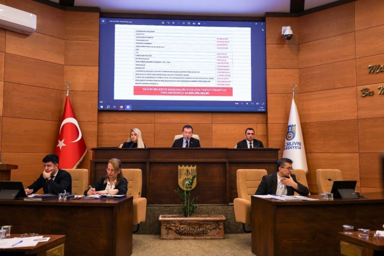 Silivri Belediye Meclisi Mayıs Ayı Toplantısında Başkan Balcıoğlu'nun Borç Açıklaması