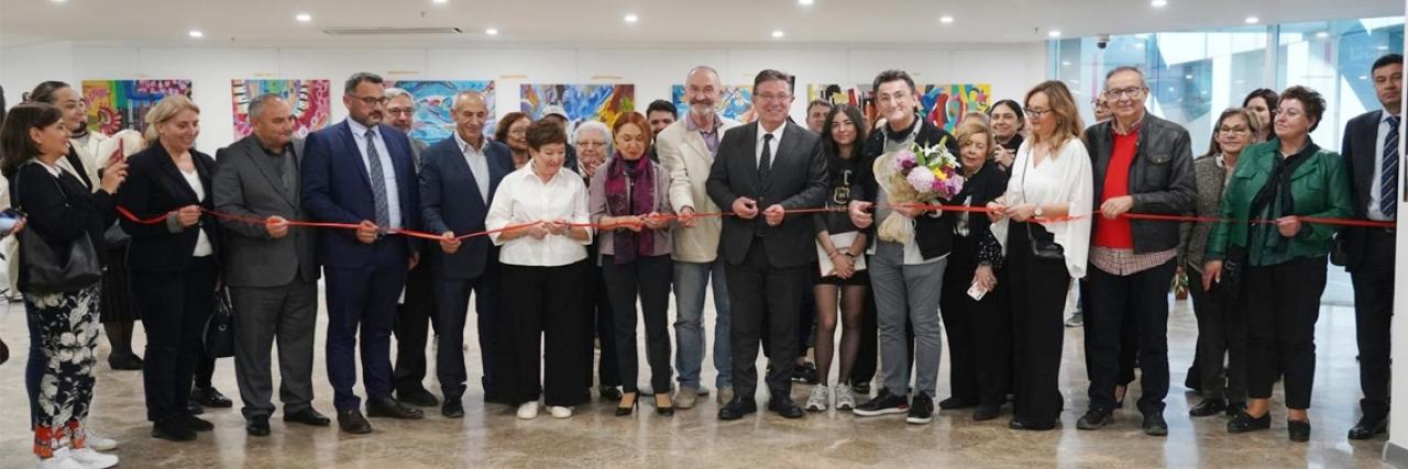 SARIYER’DE “SANATIN İZİNDE” KARMA SERGİSİ AÇILDI