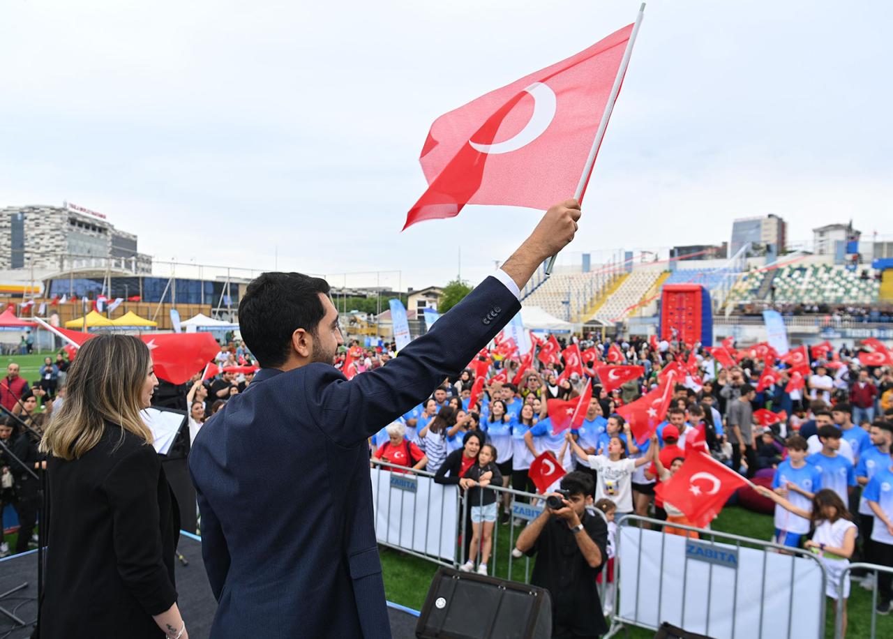 19 Mayıs Atatürk'ü Anma, Gençlik ve Spor Bayramı, Tuzla’da coşkuyla kutlanıyor