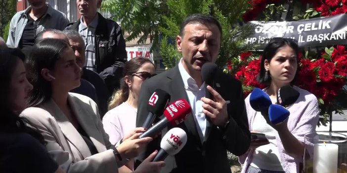 ÖZGÜR ÇELİK: HEP BİRLİKTE ADALET MÜCADELESİ VERMEK ZORUNDAYIZ