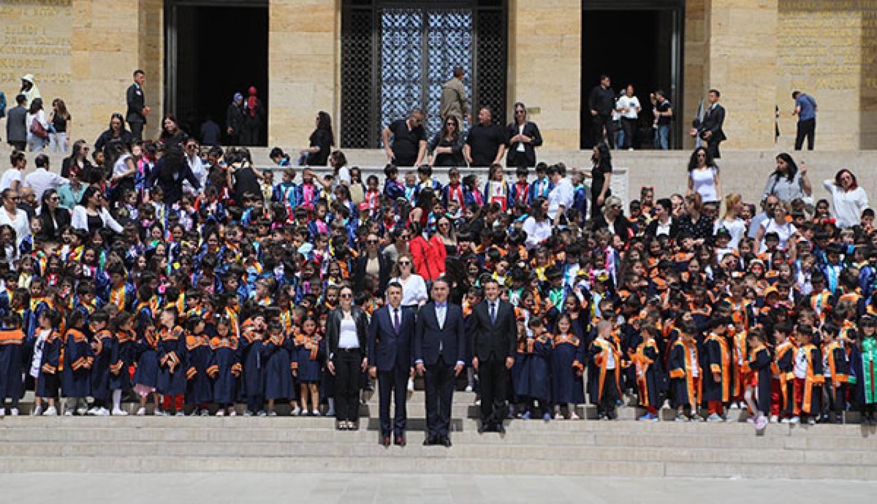 Çankayalı Minikler Ata'nın Huzuruna Çıktı