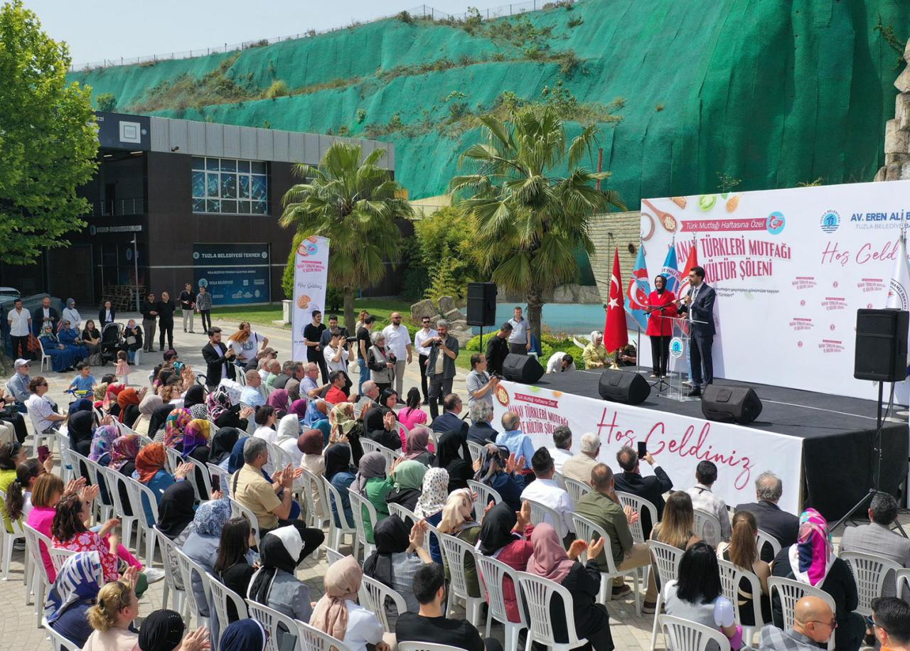Türk Mutfağı Haftası’nda Tuzla’da Manav Türkleri rüzgârı esti