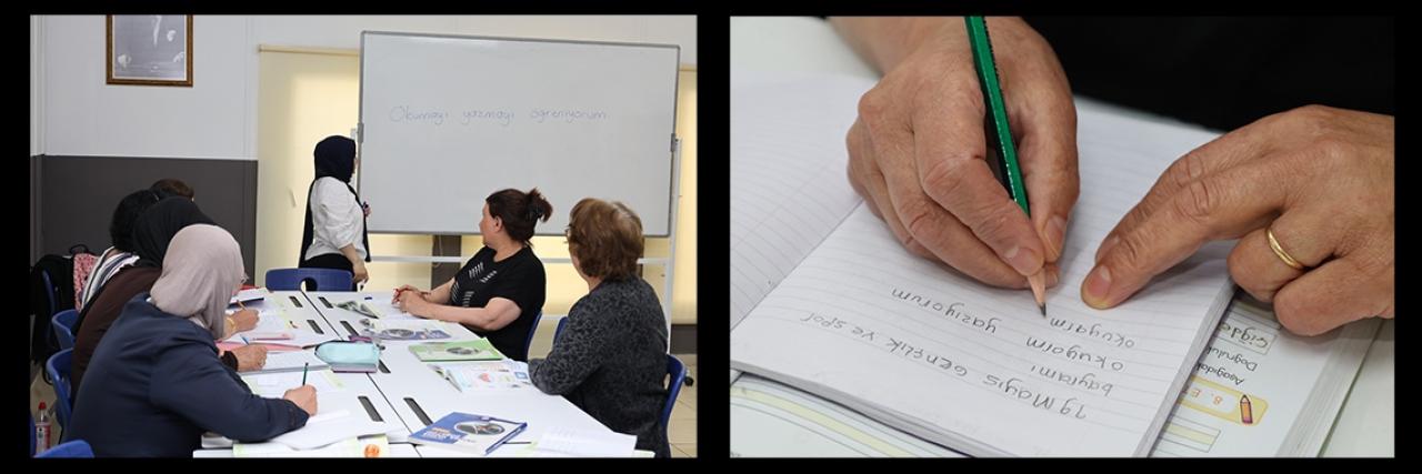 SARIYERLİ EV KADINLARINA OKUMA YAZMA EĞİTİMİ