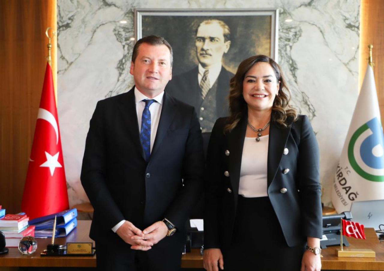 Silivri Belediye Başkanı Bora Balcıoğlu'ndan Tekirdağ Büyükşehir Belediye Başkanına Ziyaret
