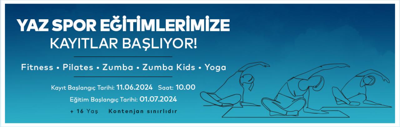 ATAŞEHİR’DE YAZ SPOR EĞİTİMLERİ START ALIYOR
