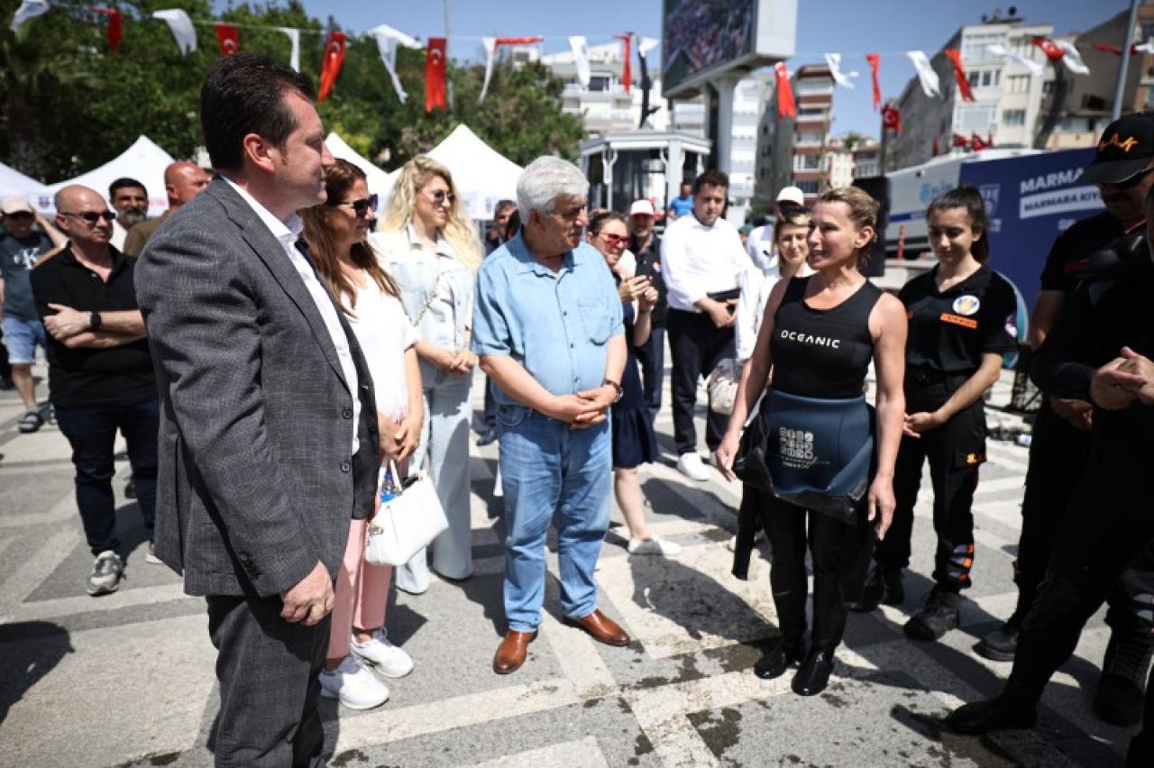 Silivri Belediyesi Marmara Denizi Günü'nde Deniz Kirliliğine Dikkat Çekti