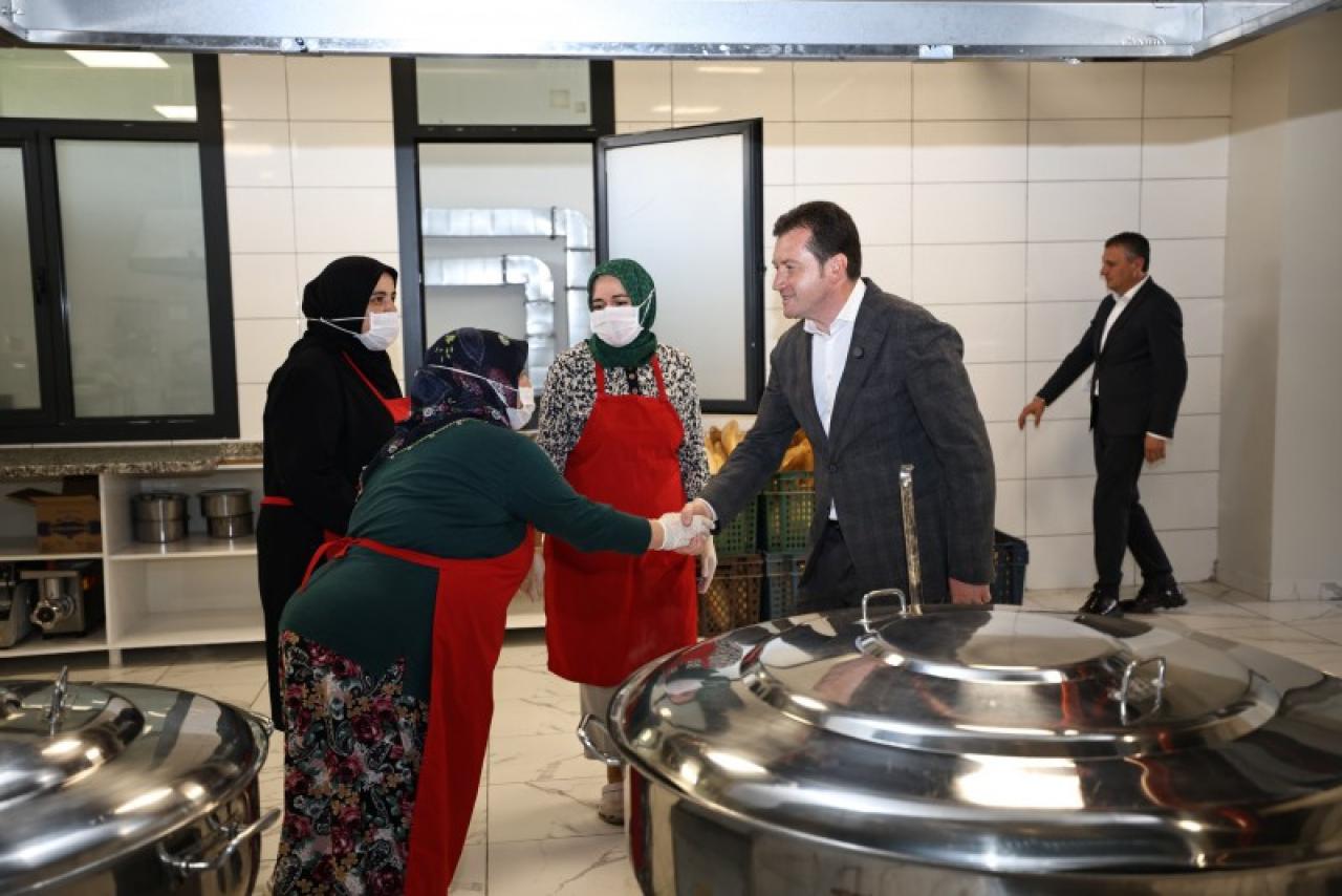 Silivri Belediye Başkanı Balcıoğlu Eryap Aşevi'ni Ziyaret Etti