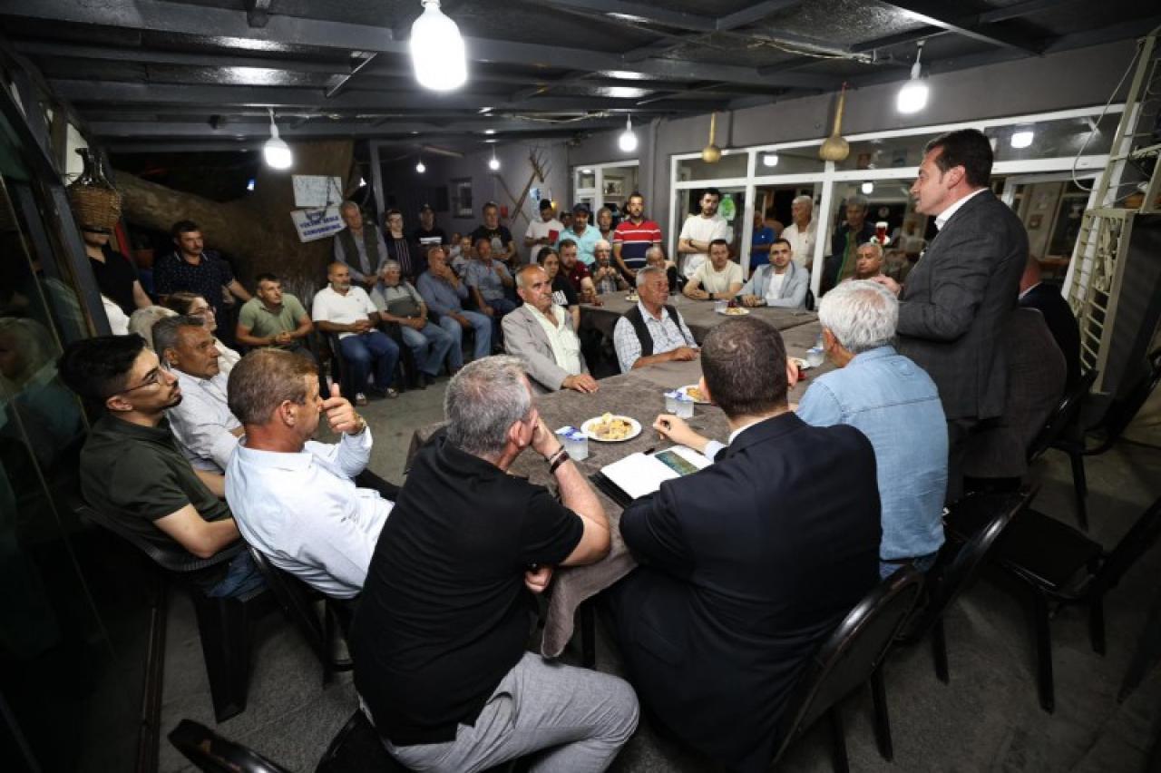 Başkan Bora Balcıoğlu Yolçatı Mahallesi’nde Halkla Buluştu