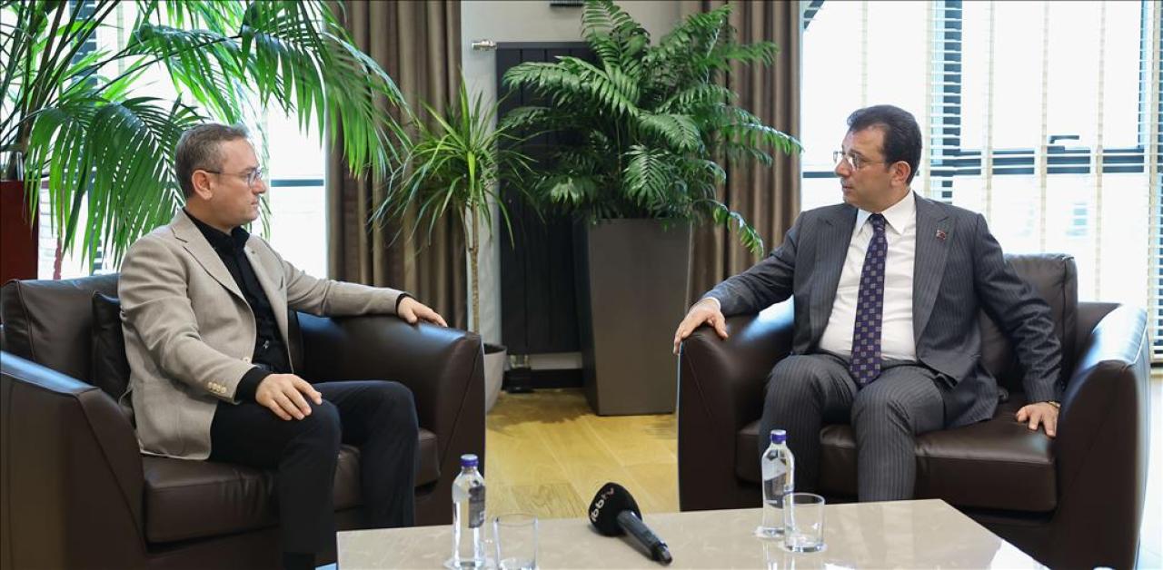 İBB BAŞKANI İMAMOĞLU BAŞKAN KARTOĞLU’NU ZİYARET ETTİ