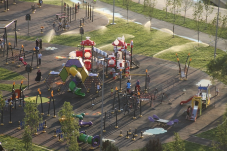 ÇOCUKLARIN YENİ GÖZDESİ ‘DOLGU ALANI PARKI’