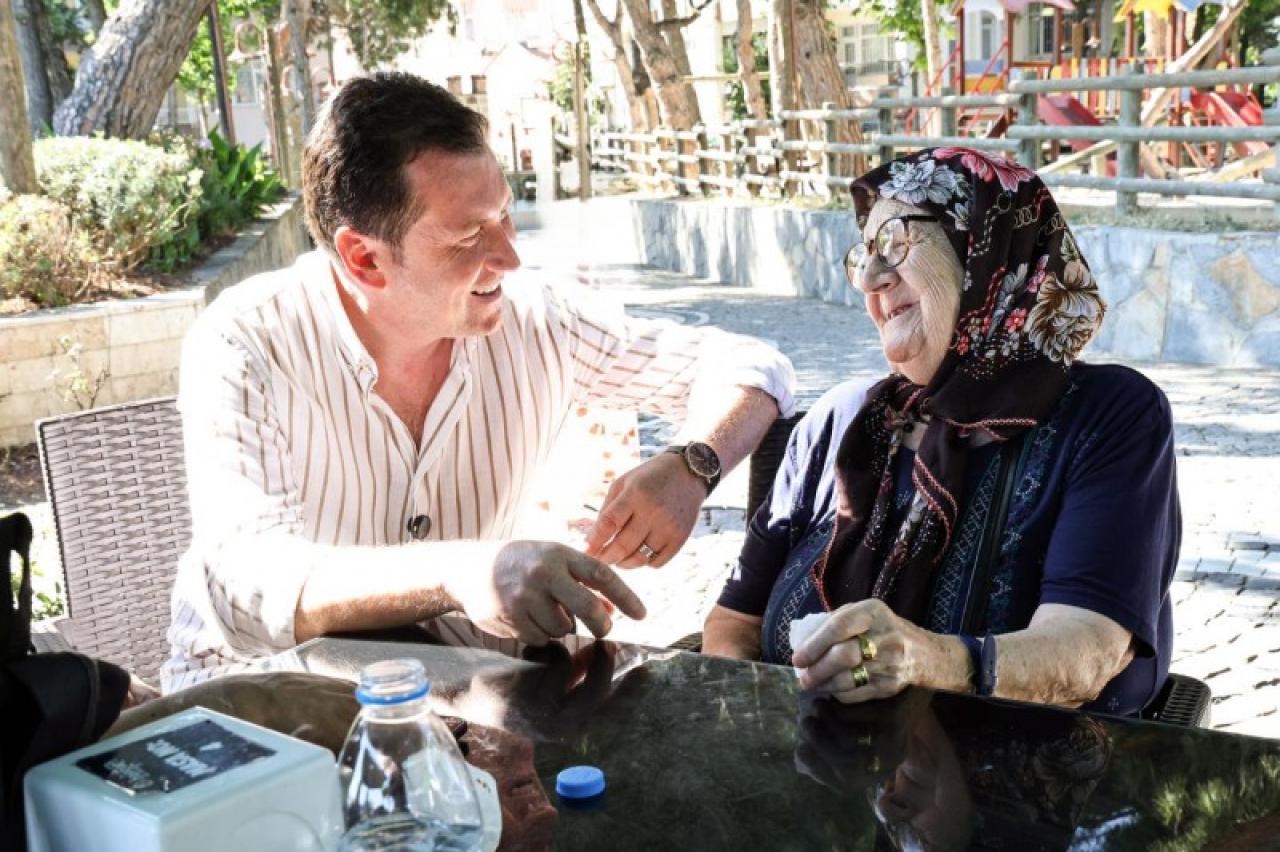 Başkan Balcıoğlu, Kale Park Sosyal Tesislerinde Vatandaşlarla Bayramlaştı