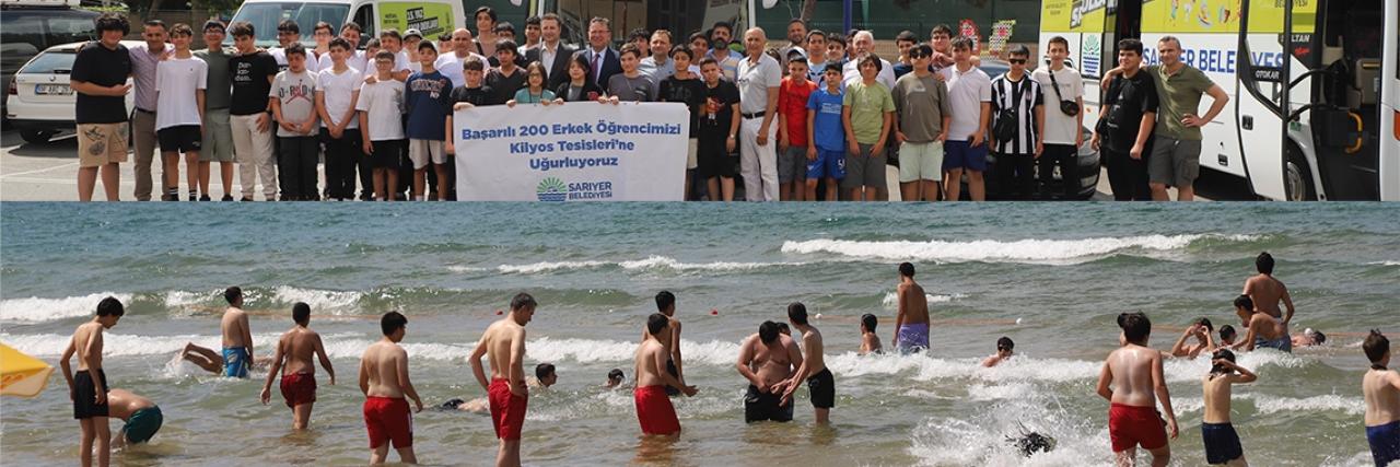 BAŞARILI ÖĞRENCİLERİN YAZ KAMPI BAŞLADI