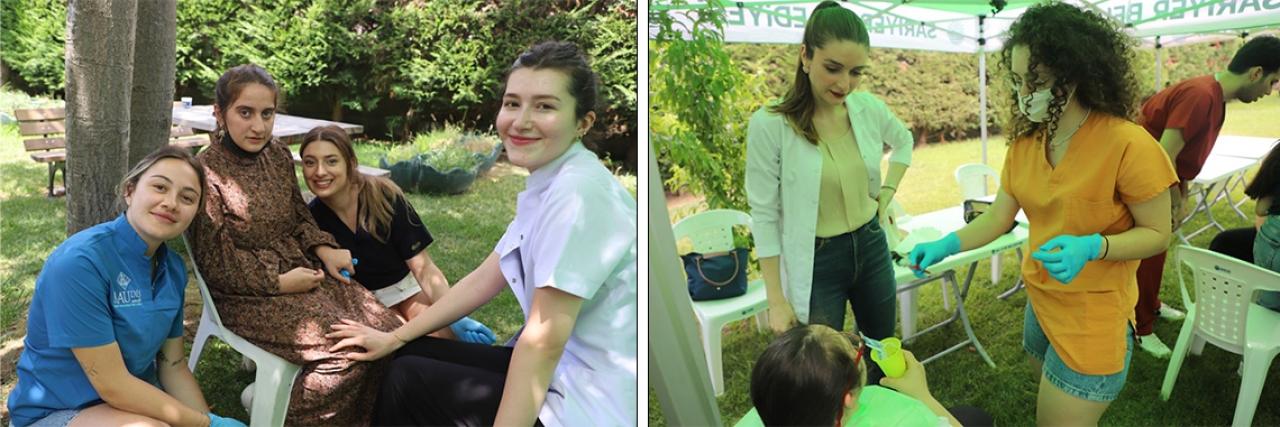 SARIYER’DE ENGELLİ ÇOCUKLARA DİŞ TARAMASI YAPILDI