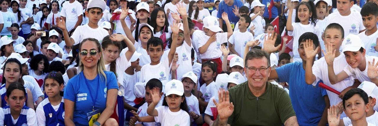 15. YAZ SPOR OKULLARI TÖRENLE AÇILDI