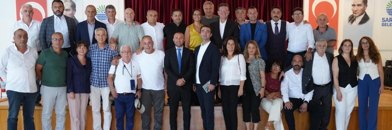 BAŞKAN AKSU, MUHTARLARI DİNLEDİ