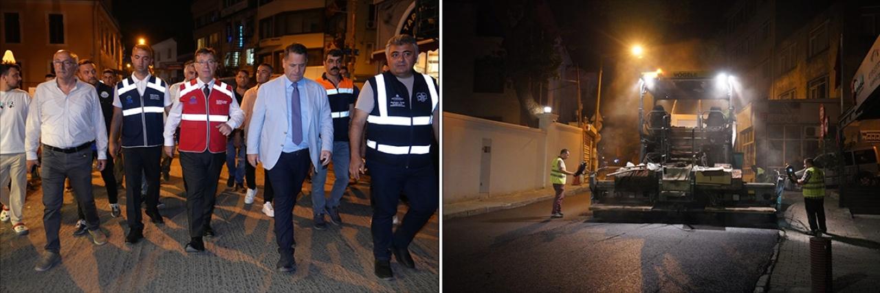 SARIYER’DE ASFALTLAMA ÇALIŞMALARI TÜM HIZIYLA DEVAM EDİYOR