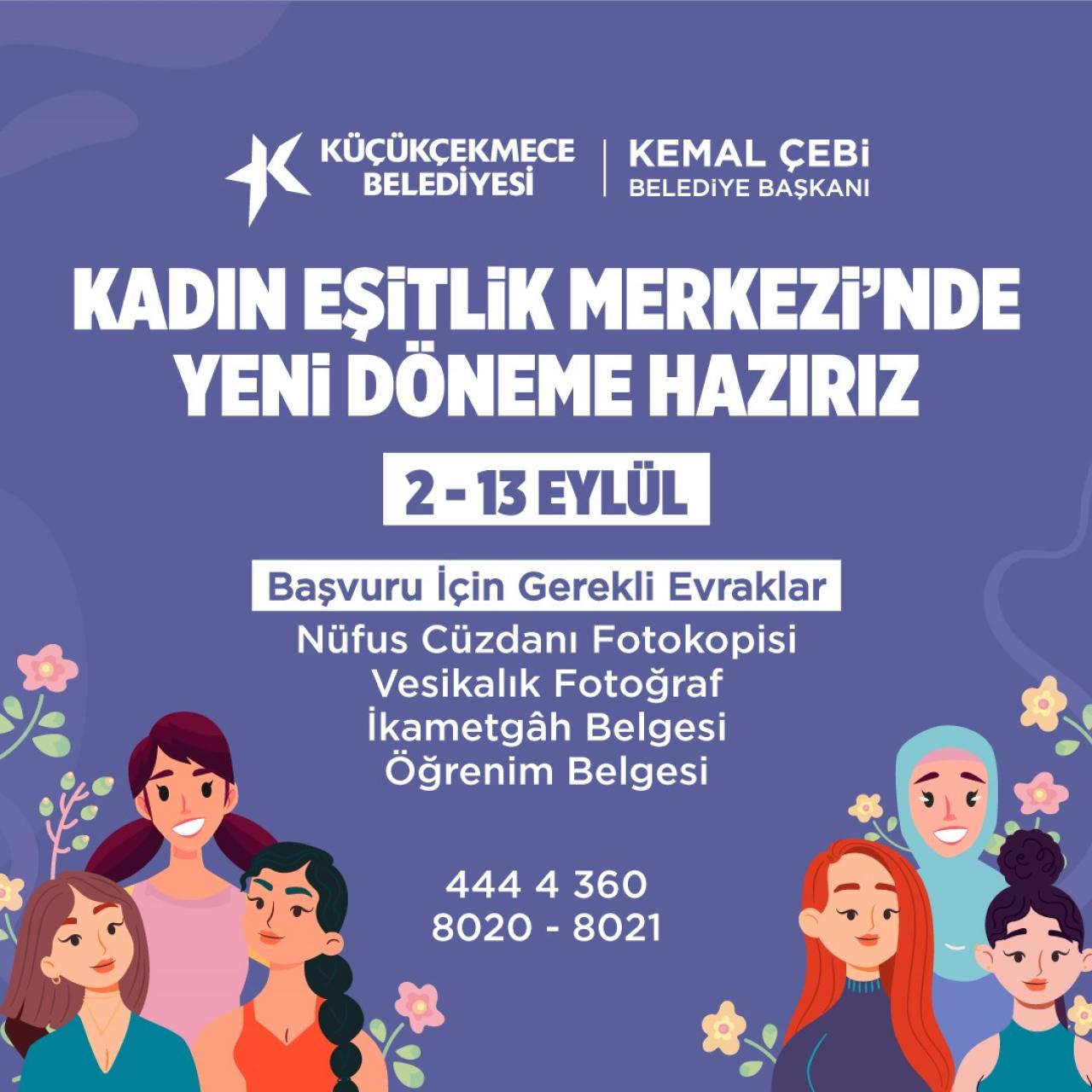 KADIN EŞİTLİK MERKEZİ, KADINLARIN MESLEKİ GELİŞİMİ VE AİLE EKONOMİSİNE KATKI SAĞLIYOR
