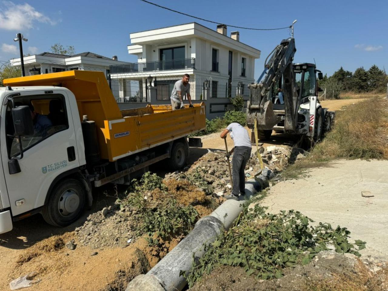 Silivri'de Altyapı ve Yol Bakım Çalışmalarında Son Durum