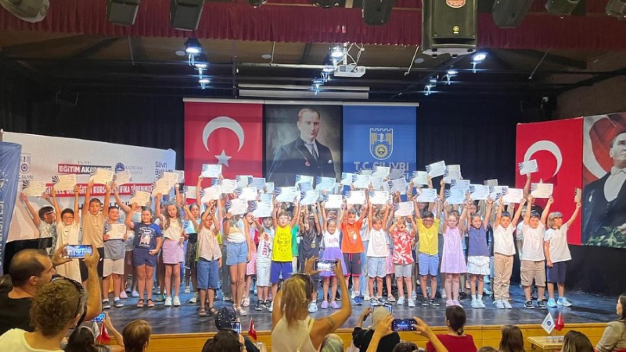 Silivri Belediyesi ve Kadir Has Üniversitesi’nin Düzenlediği İngilizce Dil Eğitim Kursu Sertifika Töreni Gerçekleştirildi