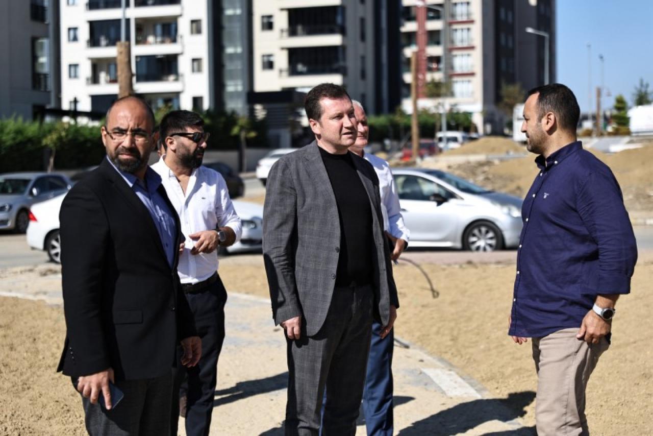 Silivri Belediye Başkanı Bora Balcıoğlu, Park Yapım Çalışmalarını İnceledi