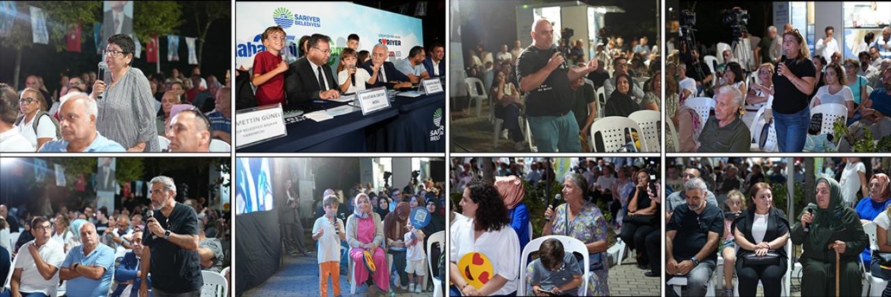 BAŞKAN AKSU, BAHÇEKÖY KOMŞULARIYLA BULUŞTU