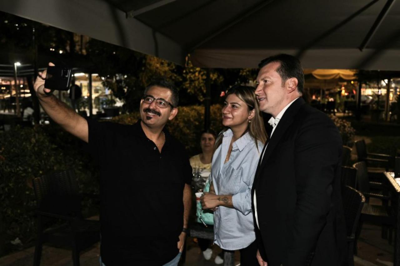 Başkan Balcıoğlu Silivri Sahili’nde Vatandaşlarla Buluştu