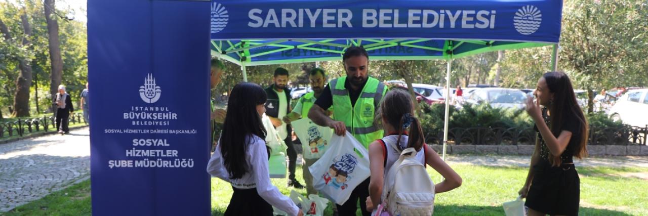 SARIYERLİ ÇOCUKLARA HALK SÜT İKRAMI