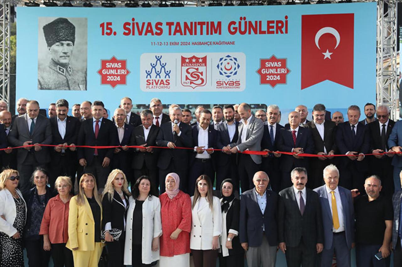 SİVAS TANITIM GÜNLERİ KAĞITHANE'DE BAŞLADI