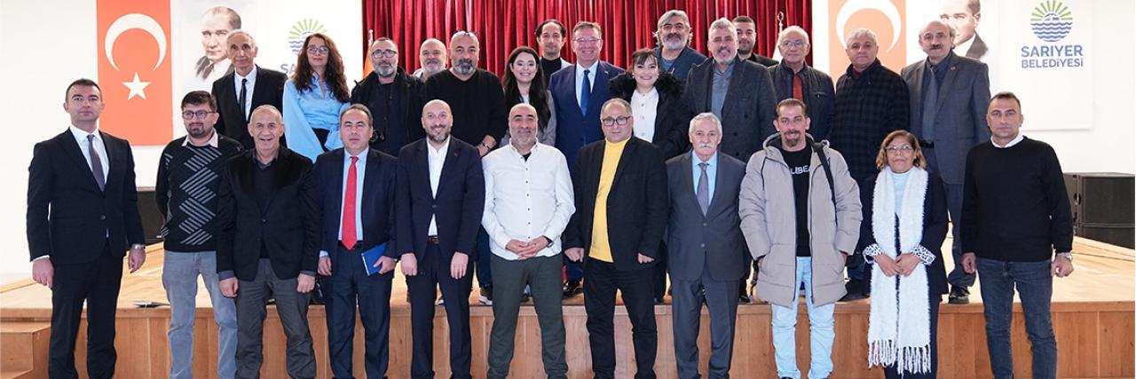 BAŞKAN AKSU, BASIN MENSUPLARINI AĞIRLADI