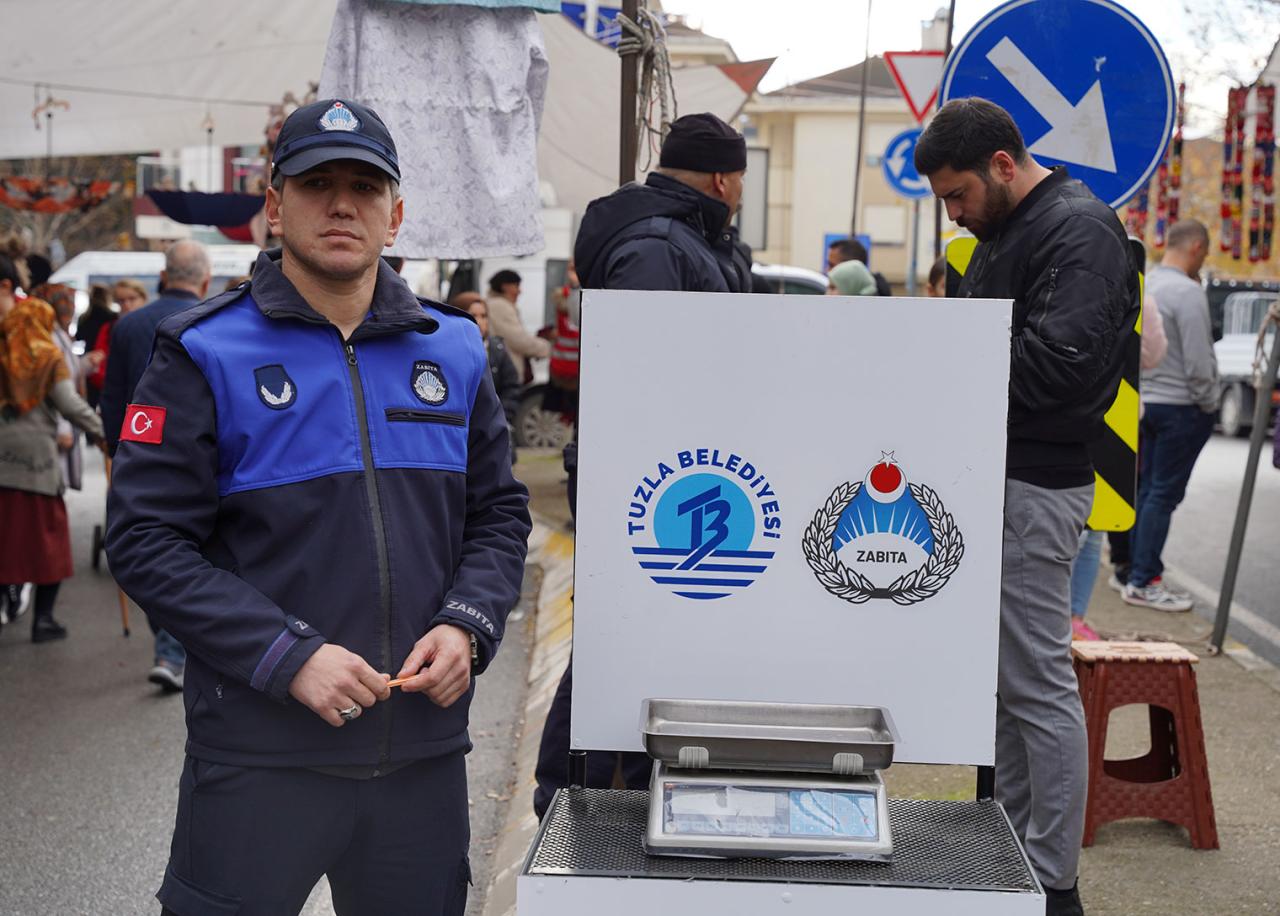 Tuzla’da güvenli alışveriş dönemi: ‘Tartı Noktası’ uygulaması başladı