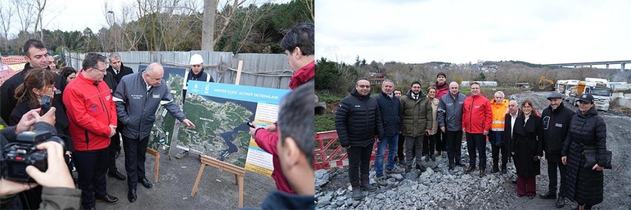 ZEKERİYAKÖY DERESİ ISLAH ÇALIŞMALARI İÇİN İLK KAZMA VURULDU