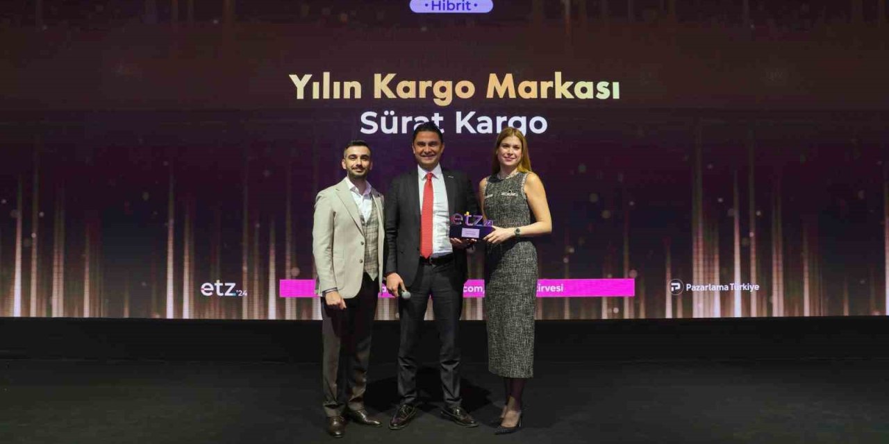 SÜRAT KARGO’YA ‘YILIN KARGO ŞİRKETİ’ ÖDÜLÜ